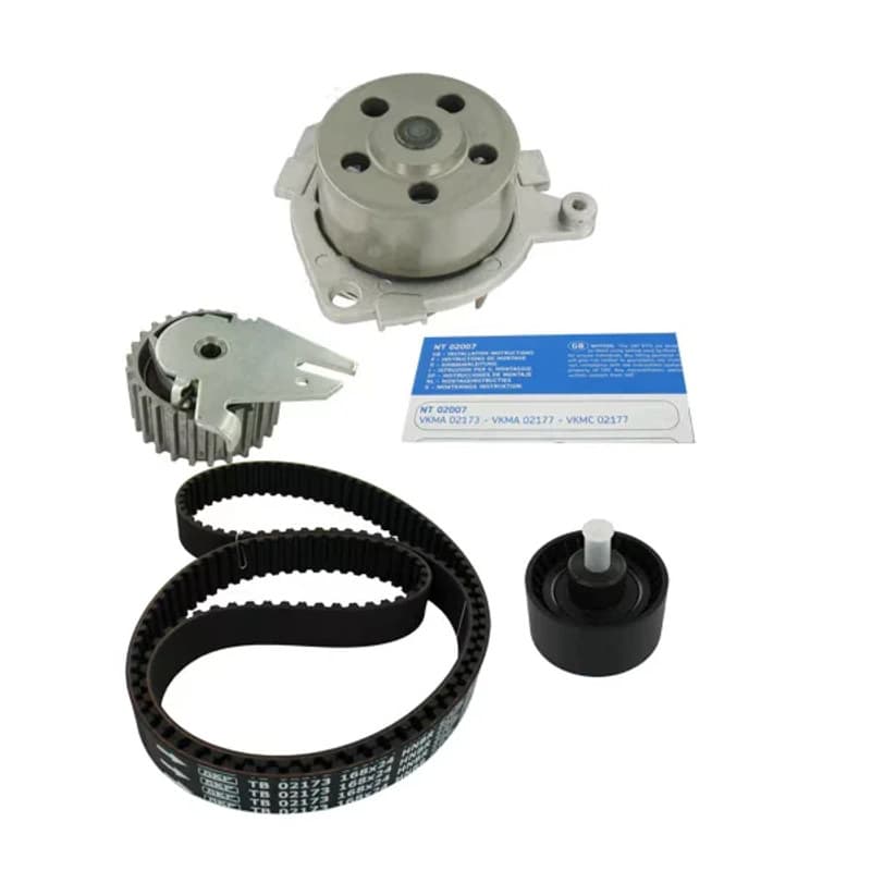 SKF VKMC 02177 vandens siurblio ir paskirstymo diržo komplektas VKMC02177