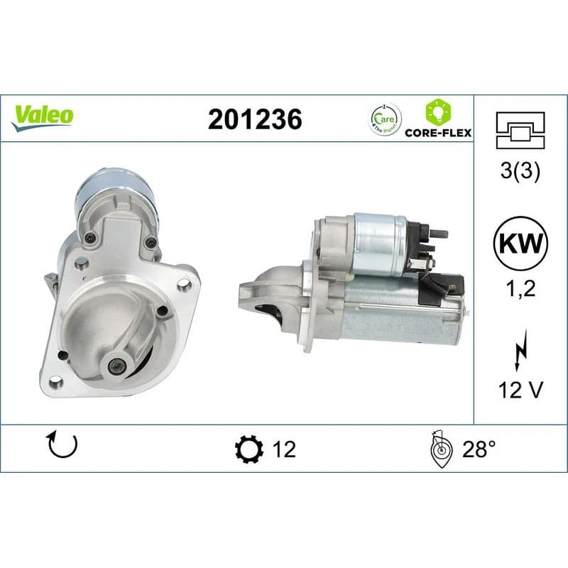VALEO starteris 201236
