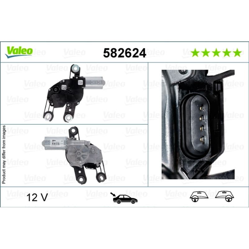 VALEO valytuvo variklis 582624 VALEO