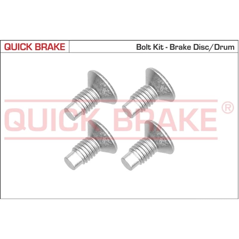 QUICKBRAKE varžtų komplektas, stabdžių diskas Q11663K QB