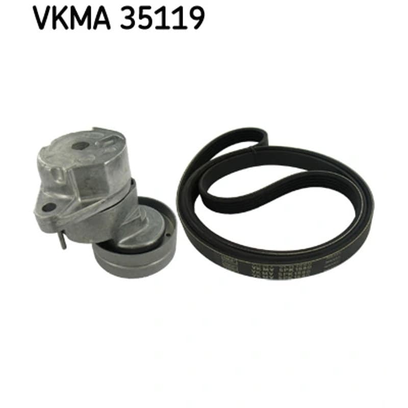 SKF VKMA 35119 V formos rumbuotas diržas, komplektas VKMA35119