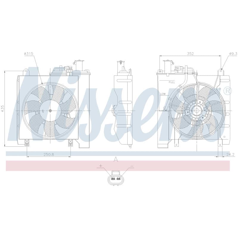 NISSENS niss 850134