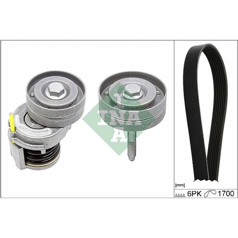 SCHAEFFLERINA V formos rumbuotas diržas, komplektas 529 0341 10