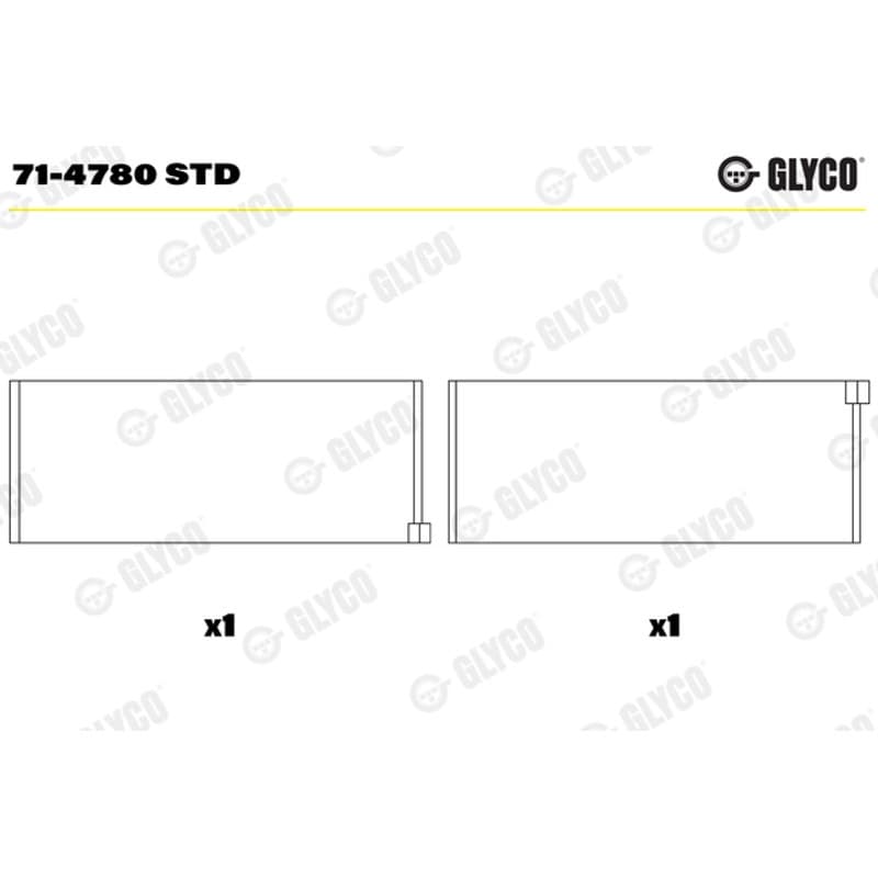GLYCO guoliai dideliu galu 71-4780 STD