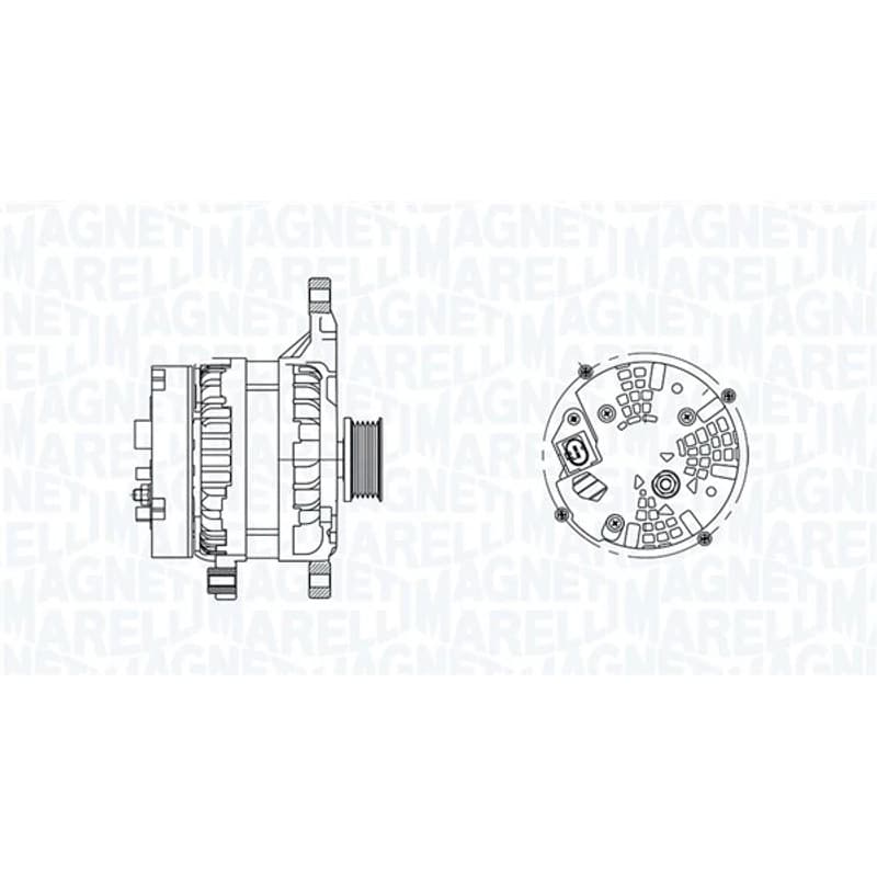 MAGNETIMARELLI kintamosios srovės generatorius 063735759010