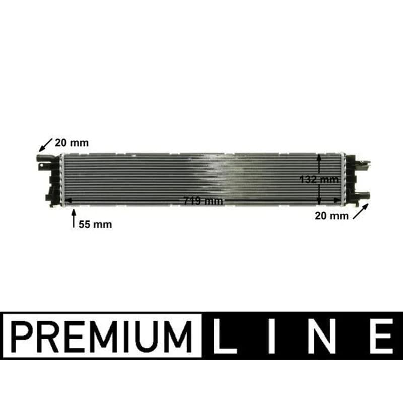 MAHLE CIR 12 000P žemos temperatūros radiat., tarpinis suslėgto oro aušintuvas CIR12000P