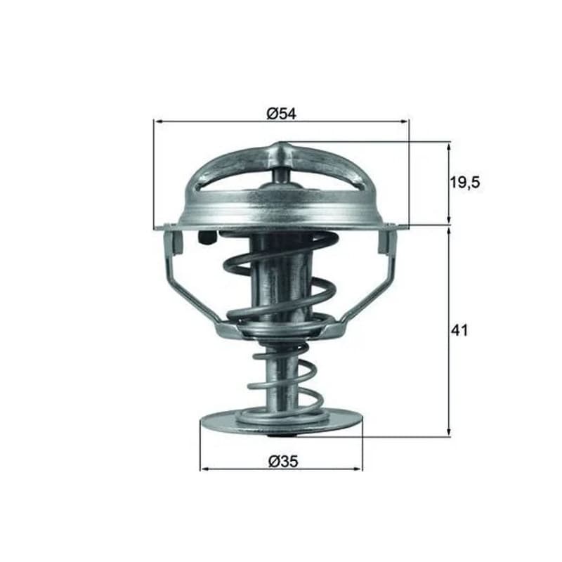 MAHLE TX 164 82D termostatas, aušinimo skystis TX16482D MAHLE