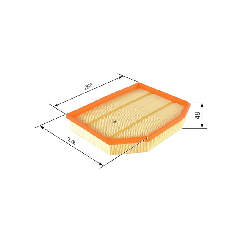 BOSCH F 026 400 463 oro filtras