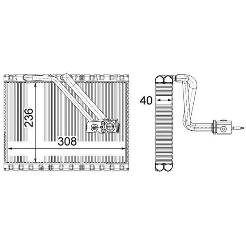 MAHLE ae127000p AE 127 000P