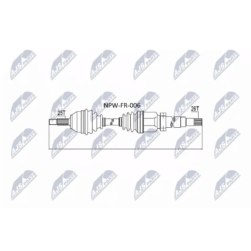 NTY pusašis NPW-FR-006