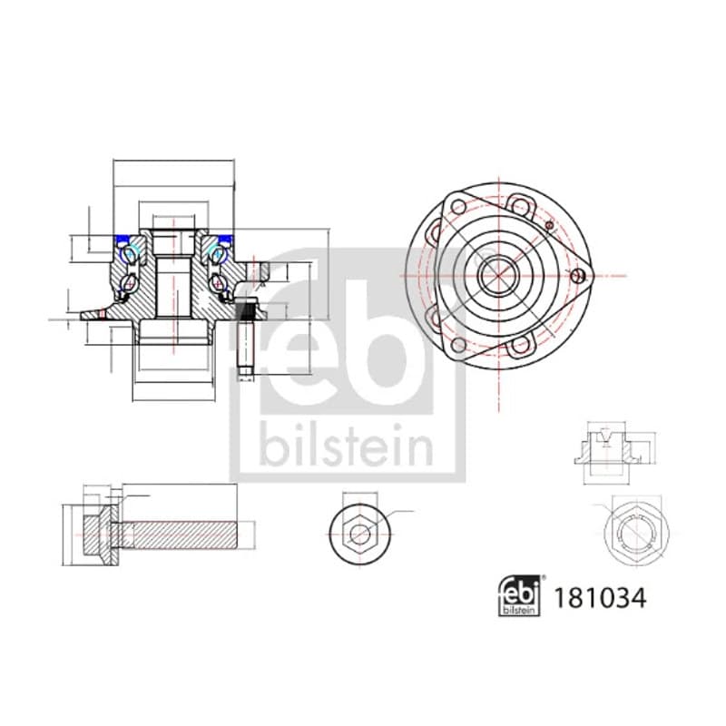 FEBIBILSTEIN rato guolio komplektas 181034