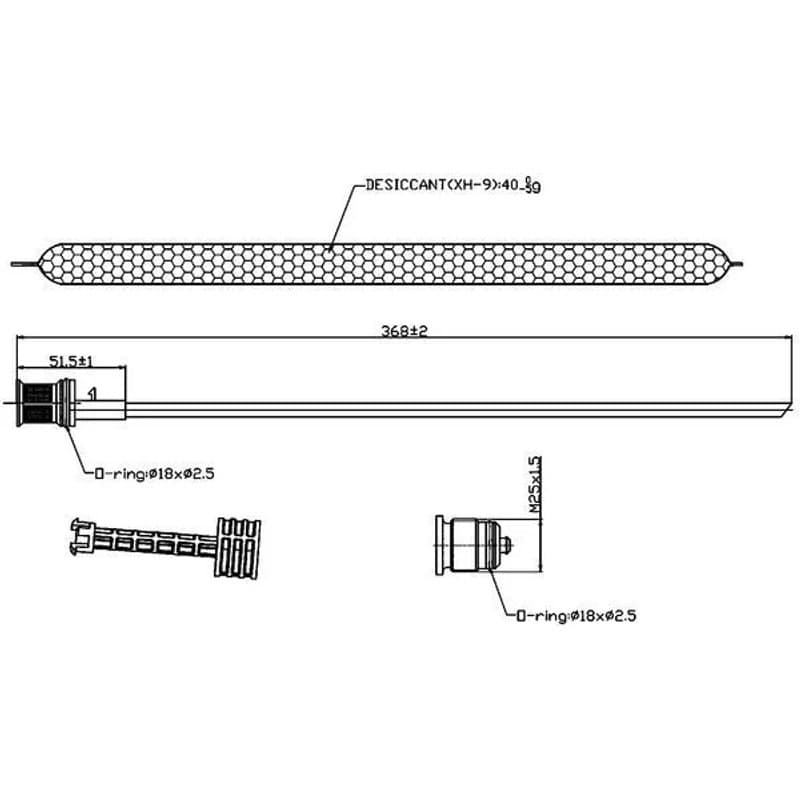 MAHLE AD 89 000S džiovintuvas, oro kondicionierius
