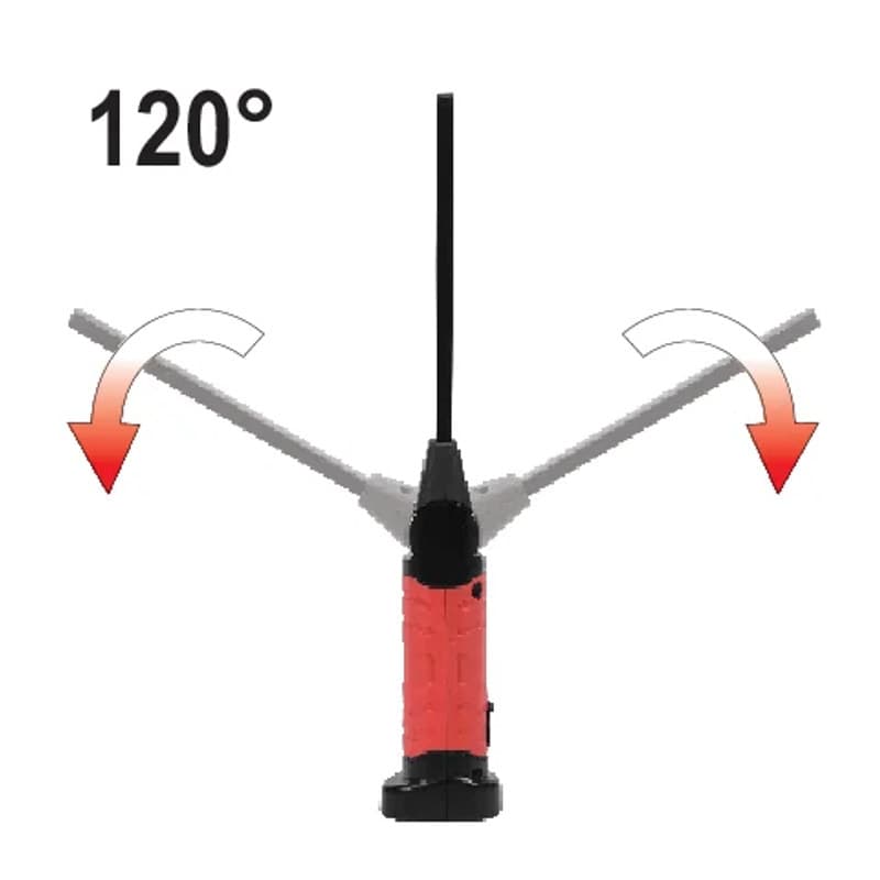 YATO Dirbtuvės lempa COB LED 5W + 3W YT-08518