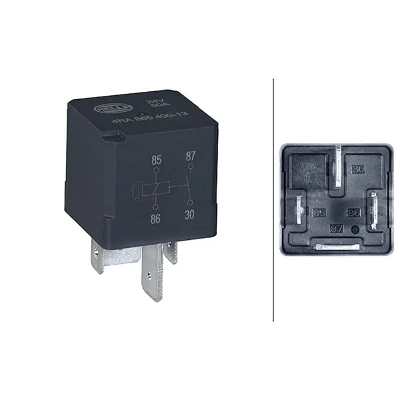 HELLA 4RA 965 400-131 relė, pagrindinė srovė
