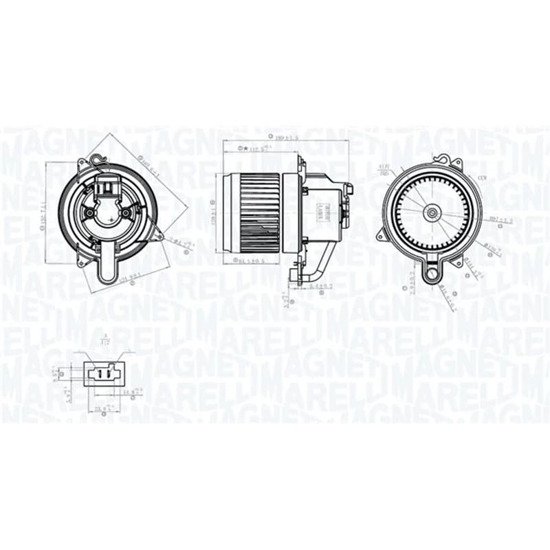 MAGNETIMARELLI vidaus pūtiklis 069412783010