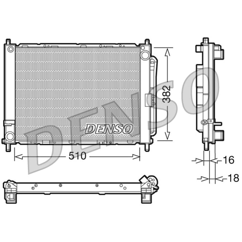 DENSO aušintuvo modulis DRM23102