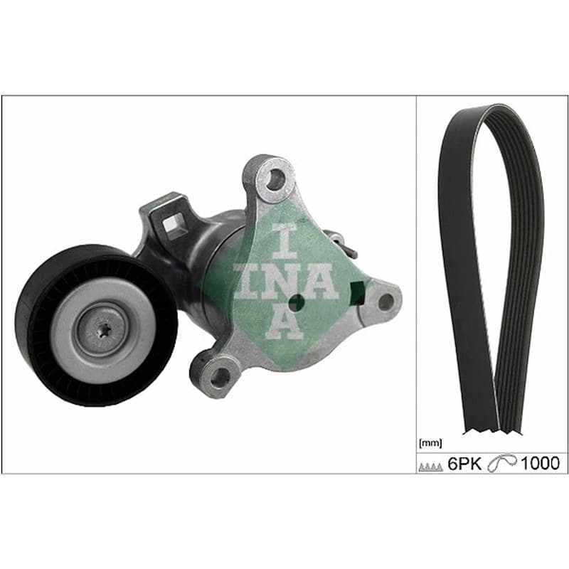 SCHAEFFLERINA V formos rumbuotas diržas, komplektas 529 0214 10