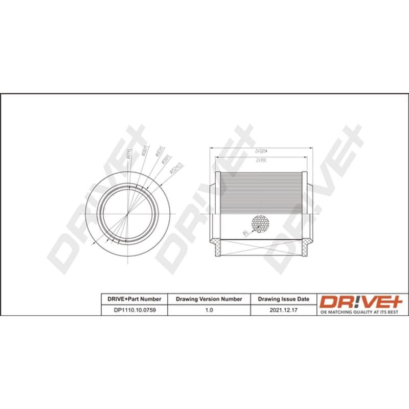 DRVE oro filtras DP1110.10.0759