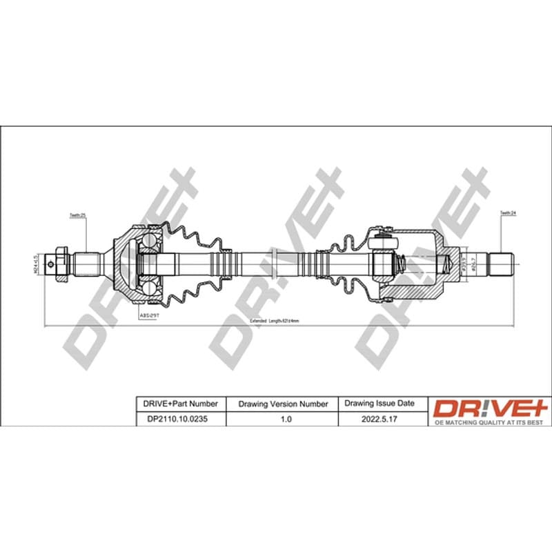 DRVE pusašis DP2110.10.0235