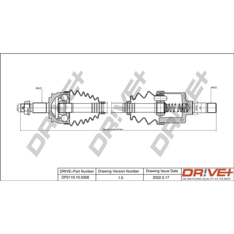 DRVE pusašis DP2110.10.0268