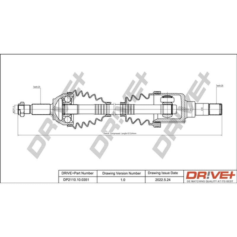 DRVE DP2110.10.0351 pusašis