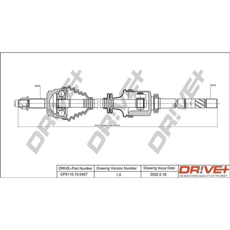DRVE pusašis DP2110.10.0457