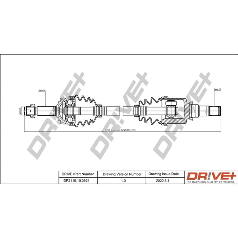 DRVE pusašis DP2110.10.0921