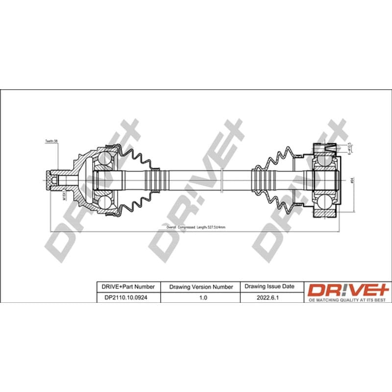 DRVE pusašis DP2110.10.0924