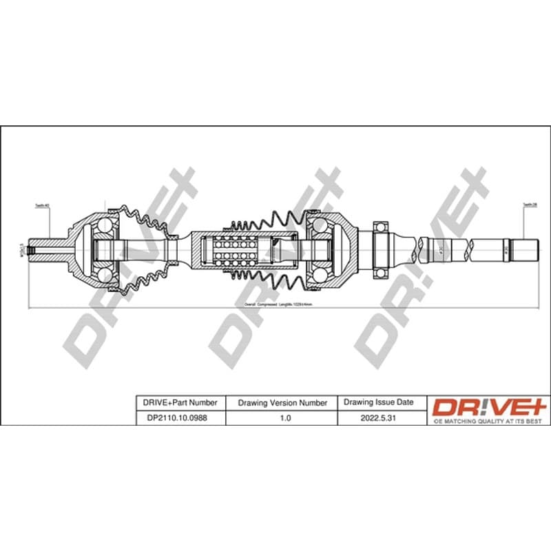 DRVE pusašis DP2110.10.0988