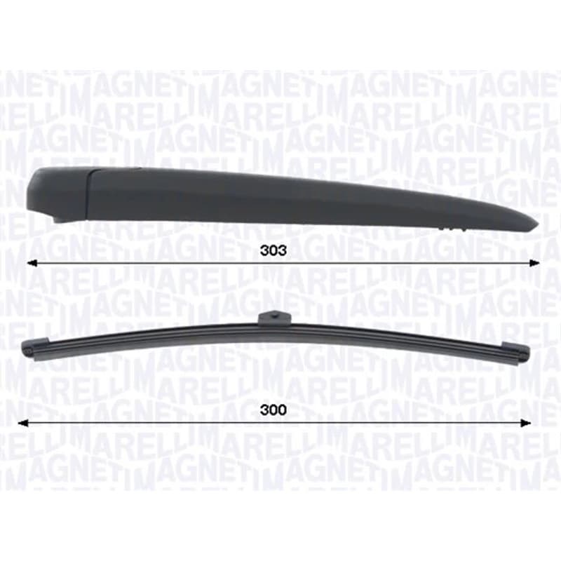 MAGNETIMARELLI valytuvo svirčių rinkinys, stiklų valymui 000723180467