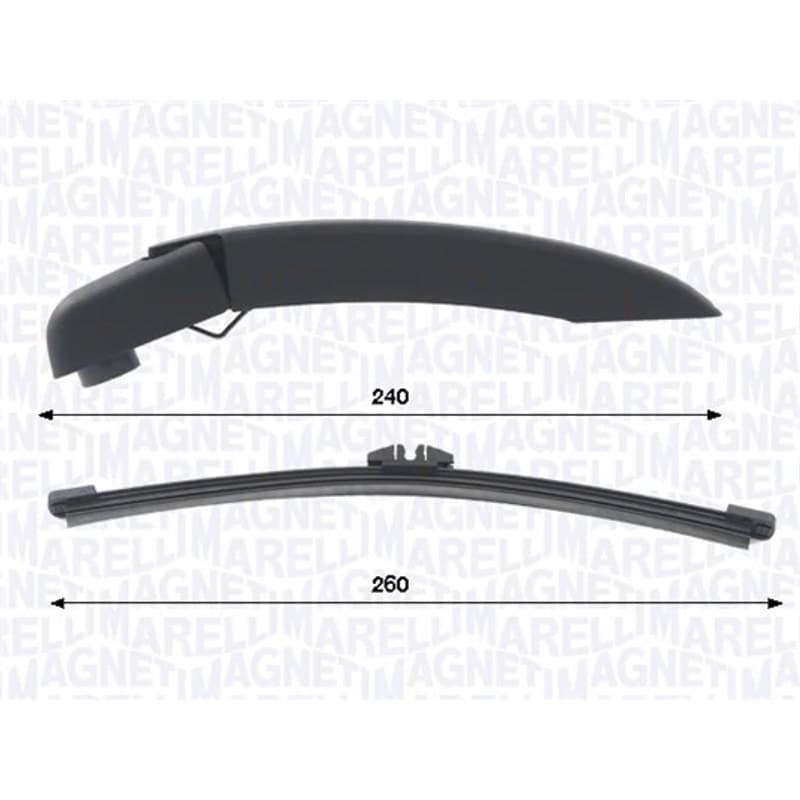MAGNETIMARELLI valytuvo svirčių rinkinys, stiklų valymui 000723180470