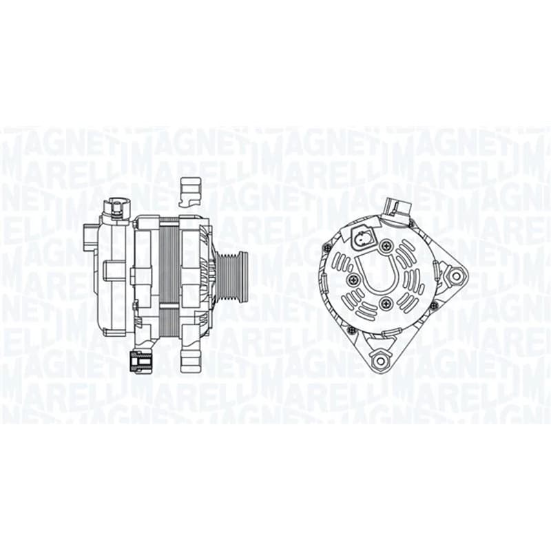 MAGNETIMARELLI kintamosios srovės generatorius 063730847010