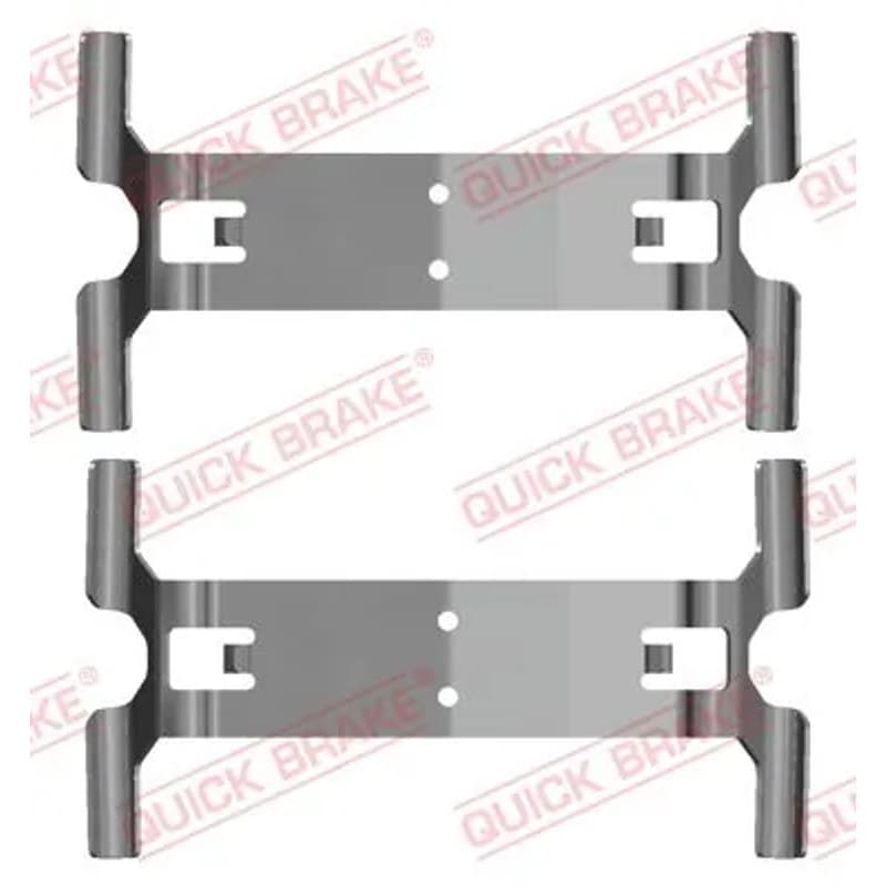 QUICKBRAKE priedų komplektas, diskinių stabdžių trinkelės 109-0204