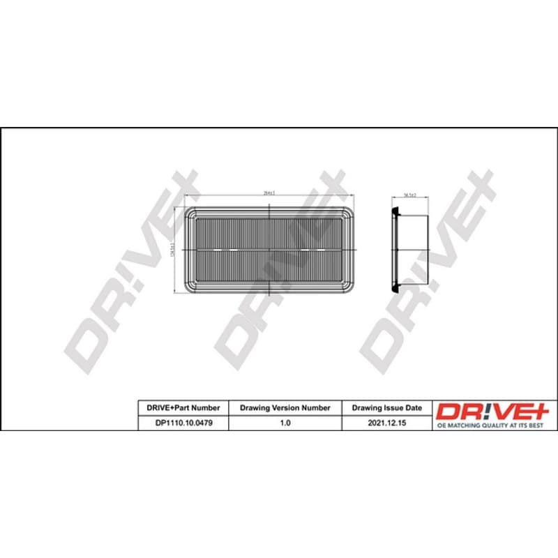 DRVE oro filtras DP1110.10.0479