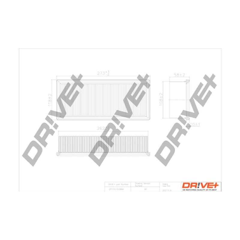 DRVE oro filtras DP1110.10.0666