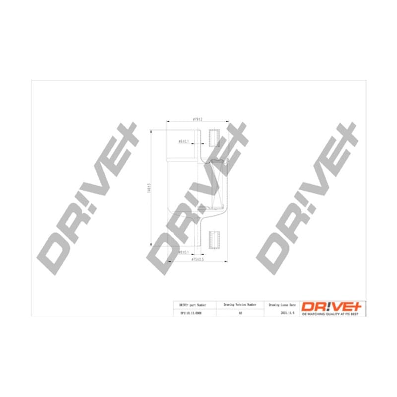 DRVE kuro filtras DP1110.13.0008