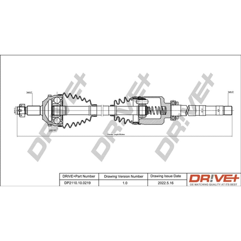 DRVE pusašis DP2110.10.0219