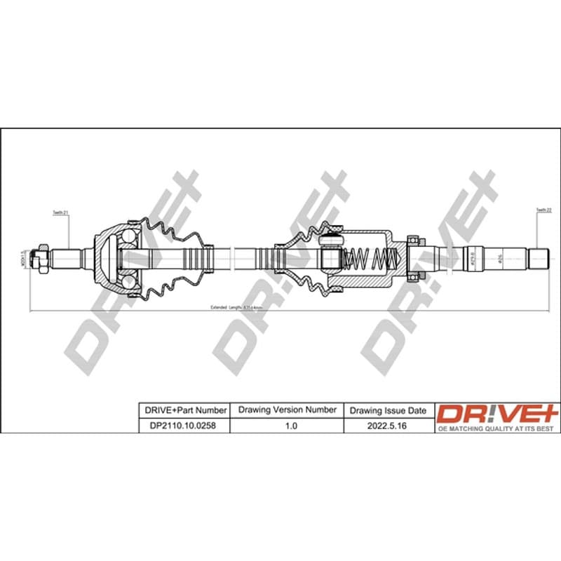 DRVE pusašis DP2110.10.0258