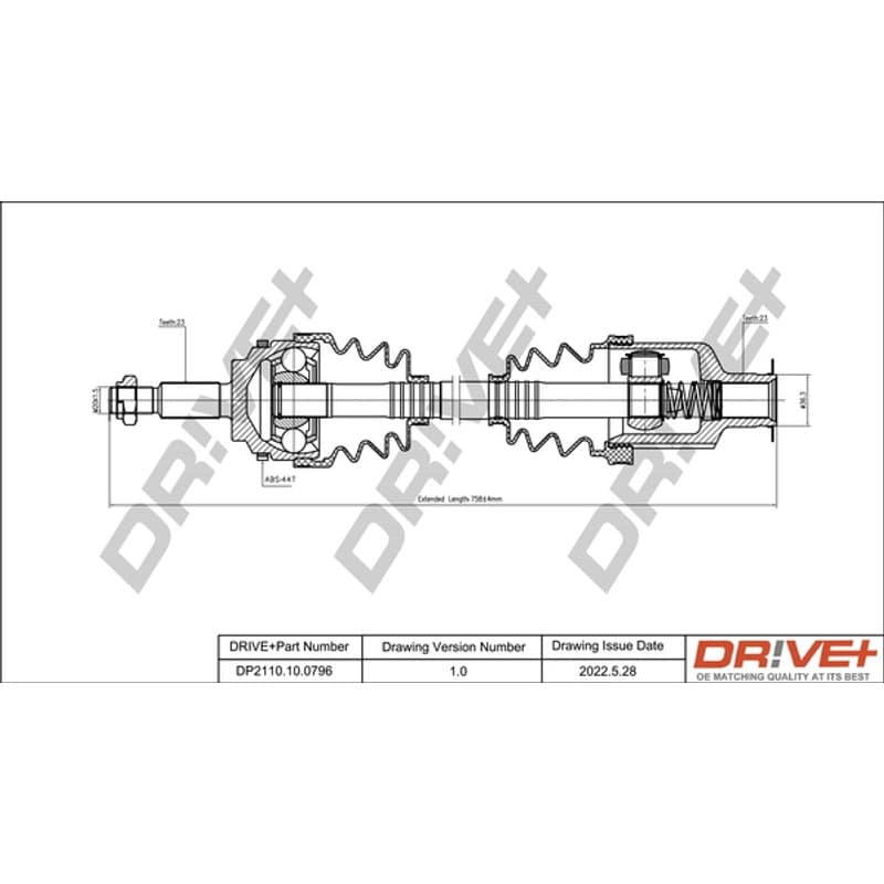 DRVE pusašis DP2110.10.0796
