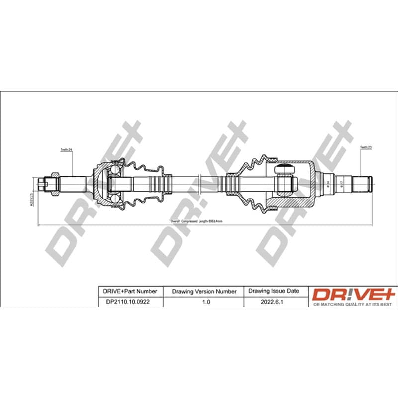 DRVE pusašis DP2110.10.0922