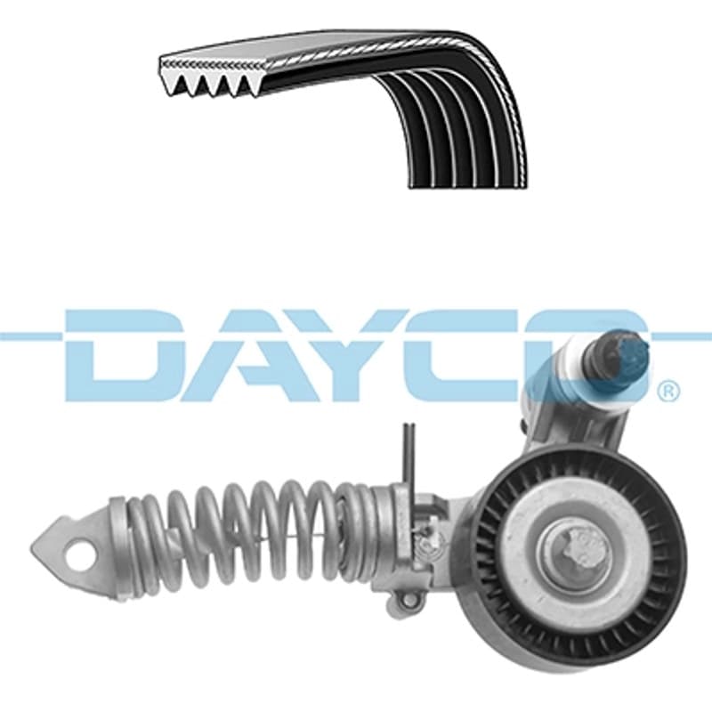 DAYCO V formos rumbuotas diržas, komplektas KPV576