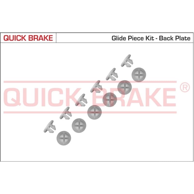 QUICKBRAKE 6859K priedų komplektas, stabdžių trinkelės
