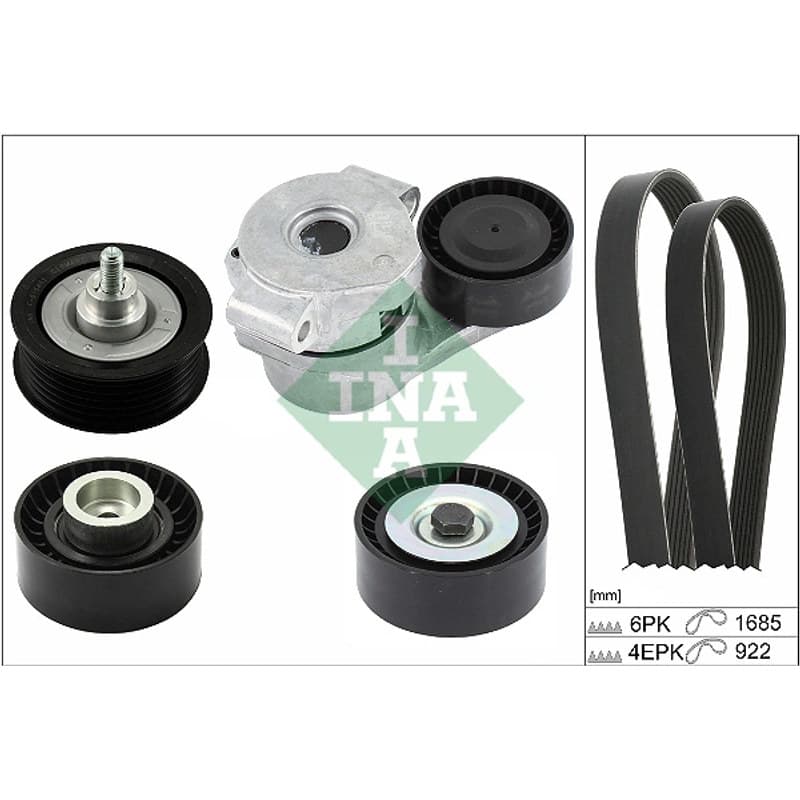 SCHAEFFLERINA V formos rumbuotas diržas, komplektas 529 0527 10