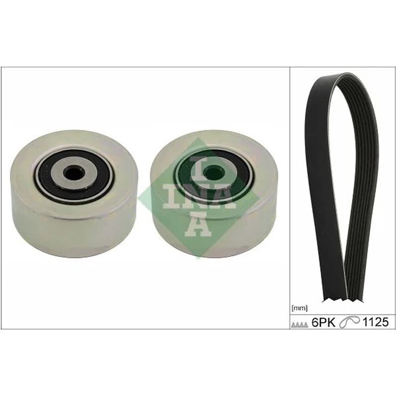 SCHAEFFLERINA V formos rumbuotas diržas, komplektas 529 0405 10