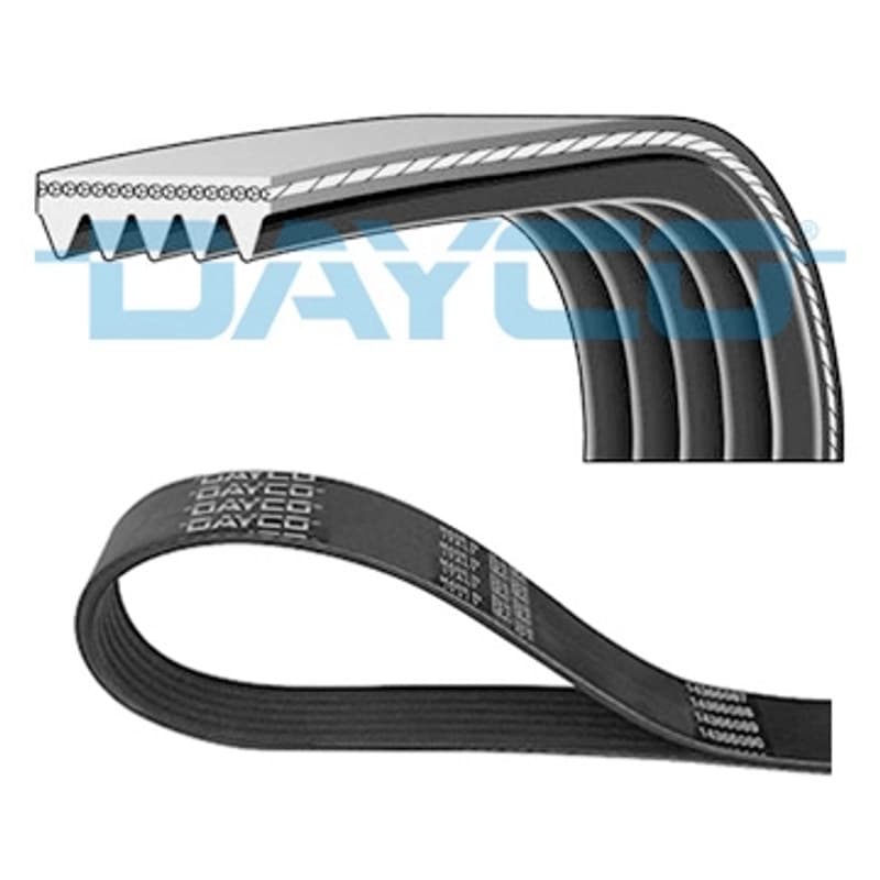 DAYCO V formos rumbuoti diržai 5PK1054
