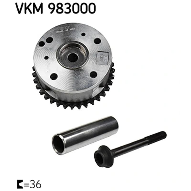 SKF VKM 983000 skirstomojo veleno reguliatorius