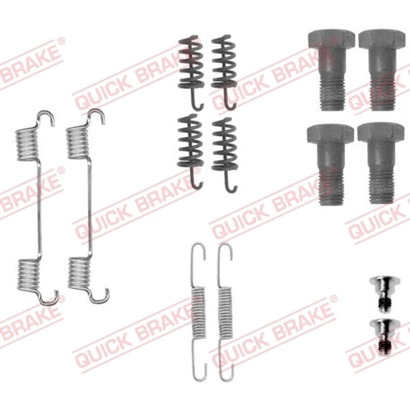 QUICKBRAKE priedų komplektas, stovėjimo stabdžių trinkelės 105-0867