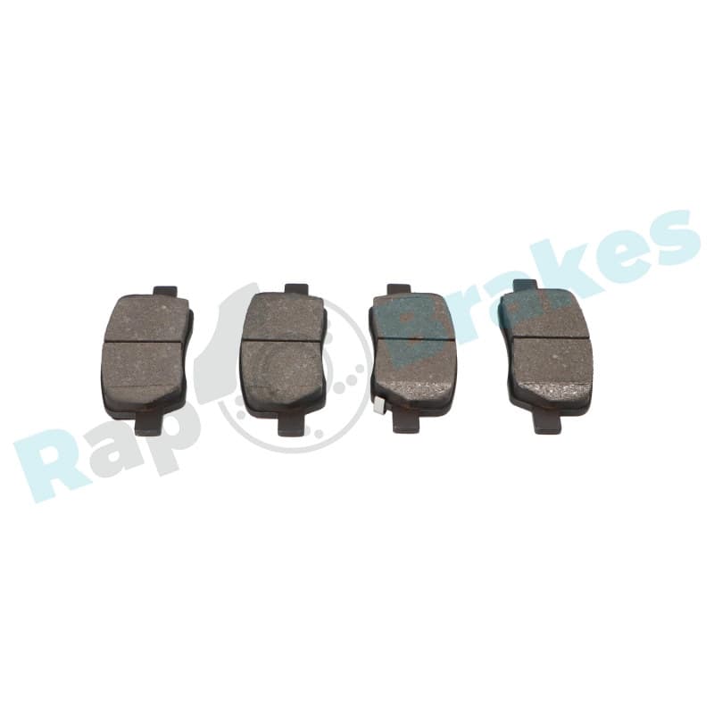 RAPBRAKES stabdžių trinkelių rinkinys, diskinis stabdys R-P1671