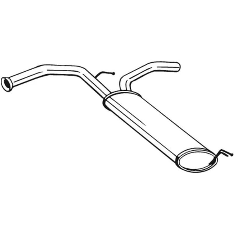 BOSAL galinis duslintuvas 135-723