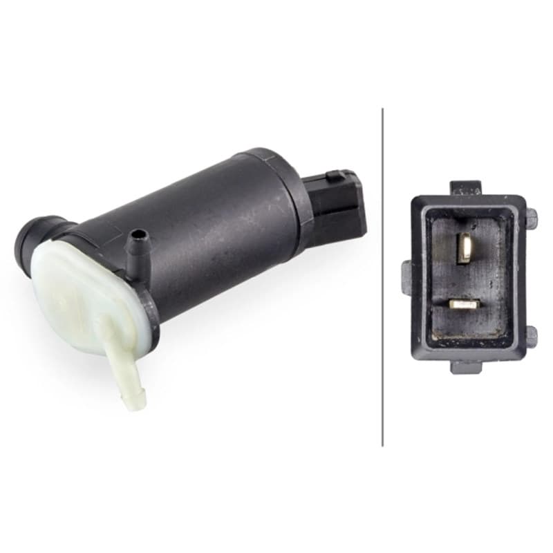 HELLA 8TW 006 847-001 vandens siurblys, priekinio stiklo plovimas